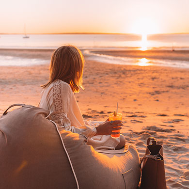 Sunset Bar Kingfisher Bay Resort Fraser Island